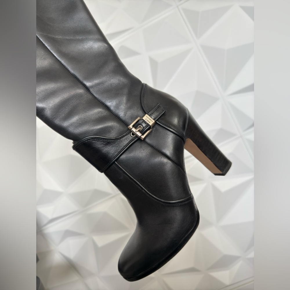 Vince Camuto cassia boots 
Black gaucho calf - Picture 2 of 5